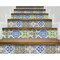 Homeroots 4 x 4 in. Cana Multi Blue Mosaic Peel & Stick Tiles 400320 - alternate 6